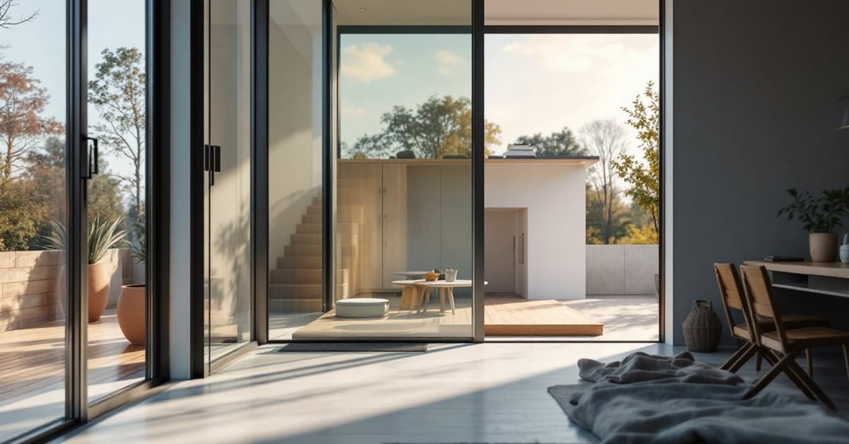 Maison neuve en construction avec chantier moderne — démarrer un projet de maison neuve construire