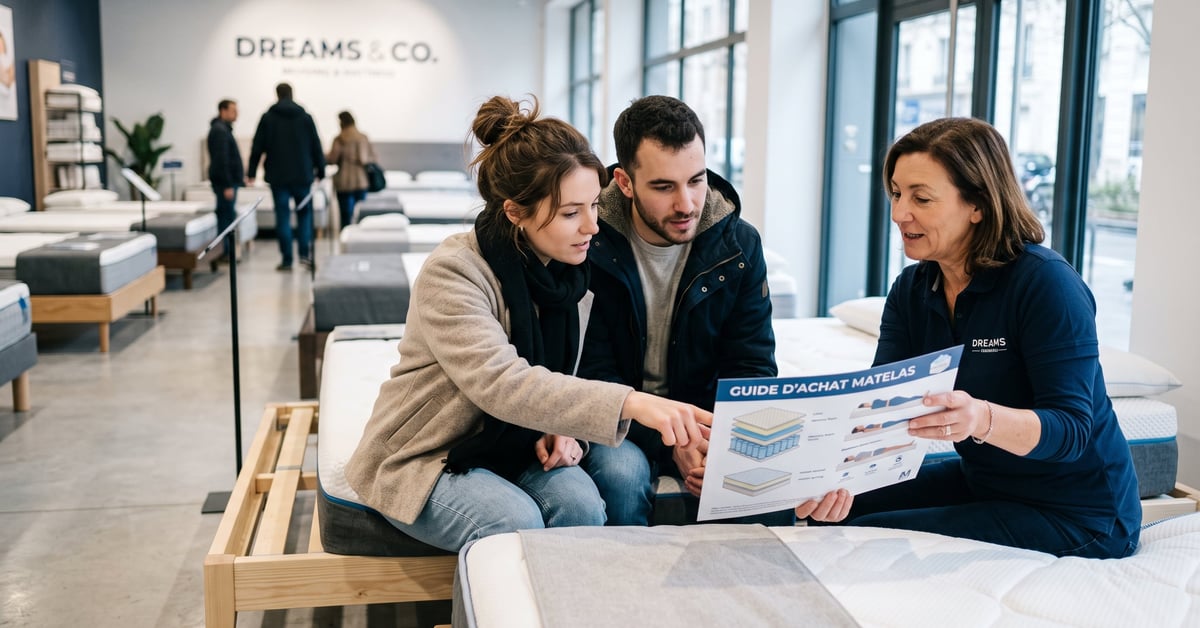 Comment choisir un matelas : guide pratique - guide achat matelas