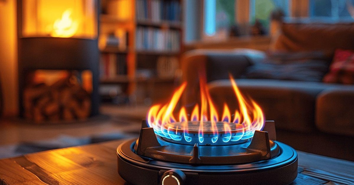 Poele gaz bouteille fonctionnement prix consommation avantages chauffage dappoin